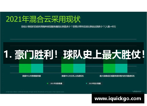 1. 豪门胜利！球队史上最大胜仗！